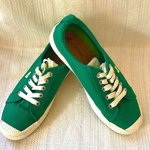 Cariuma Green Canvas OCA LOW